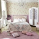 Provençaalse stijl behang voor de slaapkamer