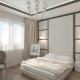 Trang trí nội thất của một phòng ngủ với kích thước của 13 mét vuông. NS