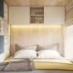 Slaapkamerdecoratie met een oppervlakte van 6 m². m