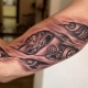 Tetovaže u biomehaničkom stilu za muškarce