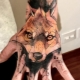 Descrição das tatuagens de raposa masculina e sua colocação