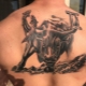 A bika tetoválás típusai férfiaknak és jelentésük